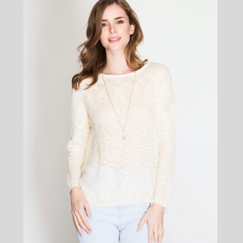 Cream Sweater